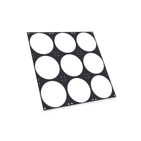 Alphacool Nova 1080 Fan Grill 9x120mm - Black (26155)