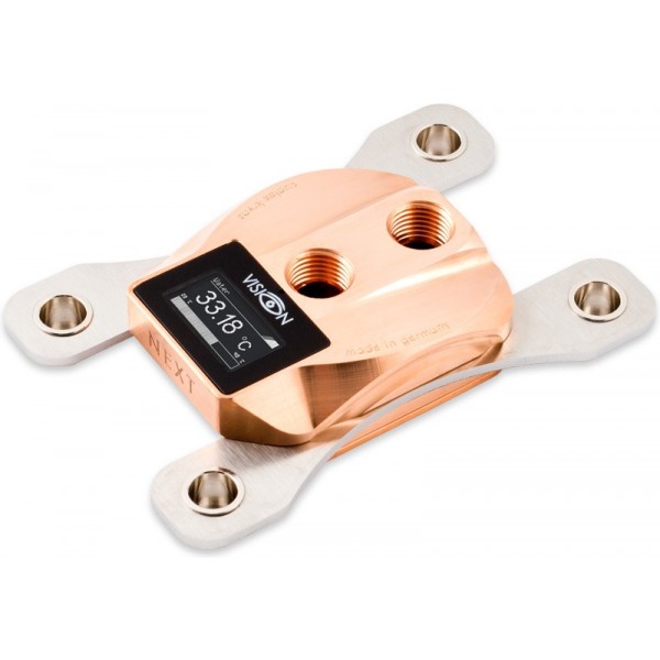 Aquacomputer Cuplex Kryos NEXT With VISION AM5/AM4, Copper/Copper (21712)