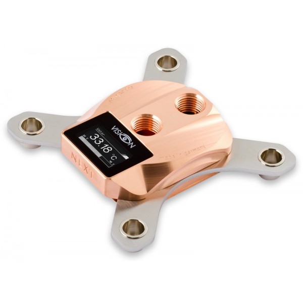 Aquacomputer Cuplex Kryos NEXT with VISION 1851/1700, Copper/Copper (21855)