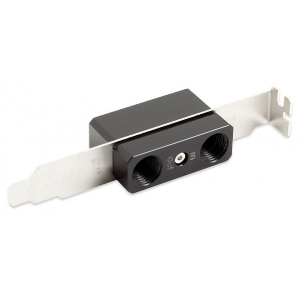Aquacomputer PCI Slot Pass-Through with Two G1/4 Connections (63046)
