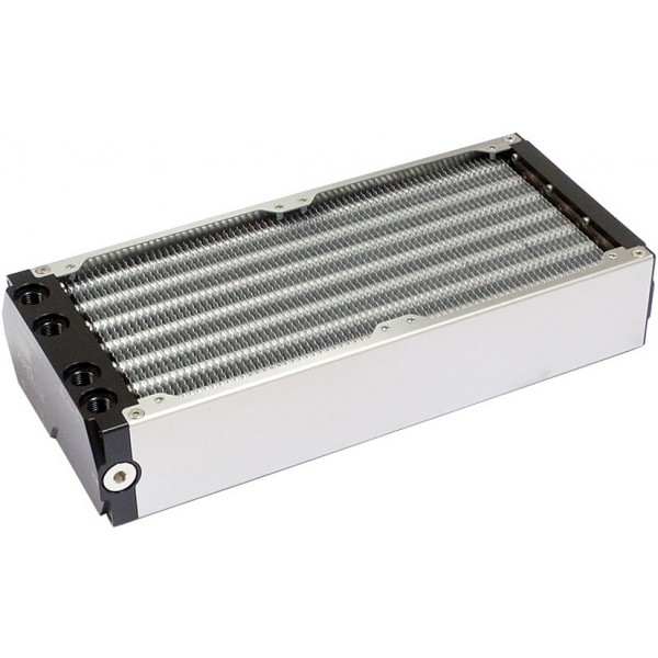 Aquacomputer Airplex Modularity 280 mm Radiator - Dual Circuit | Aluminum (33012)