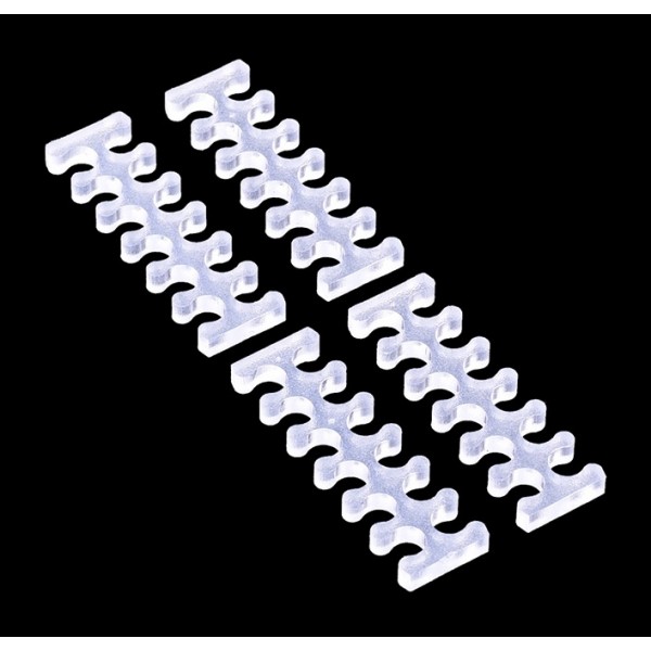Alphacool Eiskamm X12 - 3mm Clear - 4 pcs (24745)