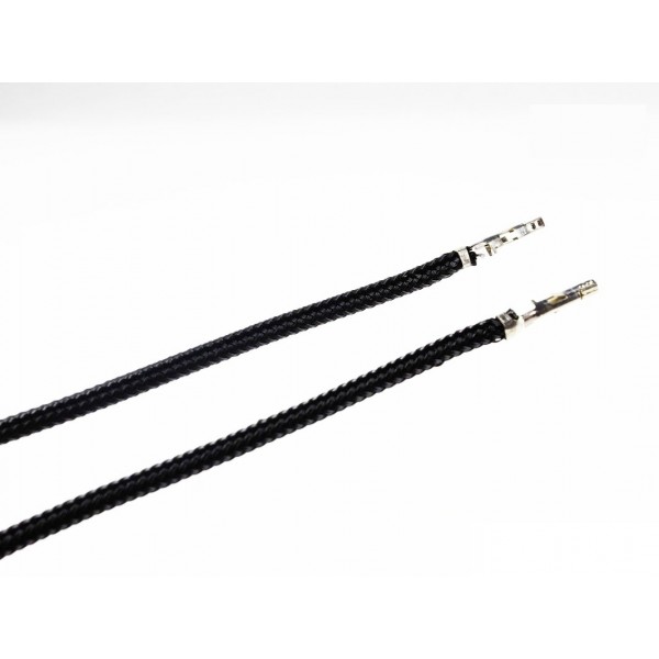 Darkside 12" (30cm) Female-Female Pre-Sleeved ATX and PCI-E Wire – Jet Black (DS-0642)