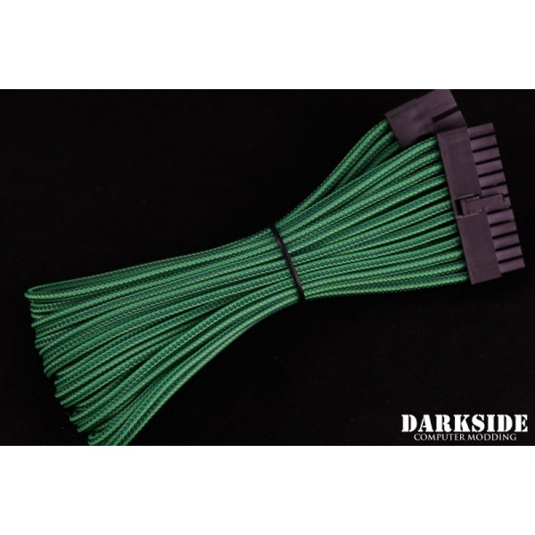 Darkside 24-Pin ATX 12" (30cm) HSL Single Braid Extension Cable - Commando UV (DS-0703)