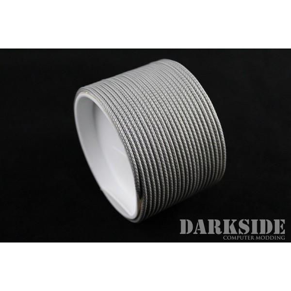 Darkside 2mm (5/64") High Density Cable Sleeving - Titanium Gray (DS-0058)