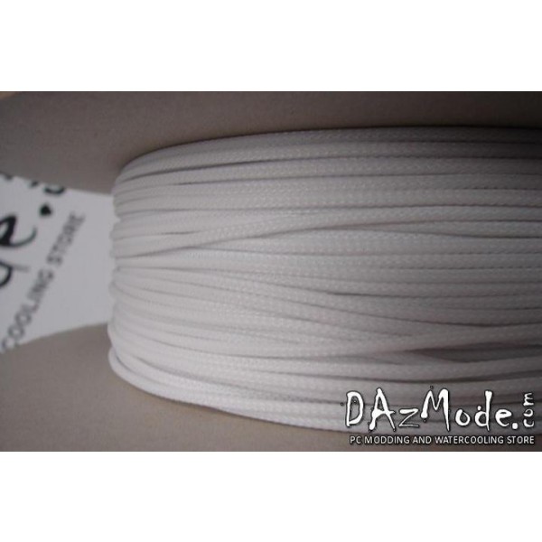 Darkside 6mm (1/4") High Density Cable Sleeving - White (DS-0255)