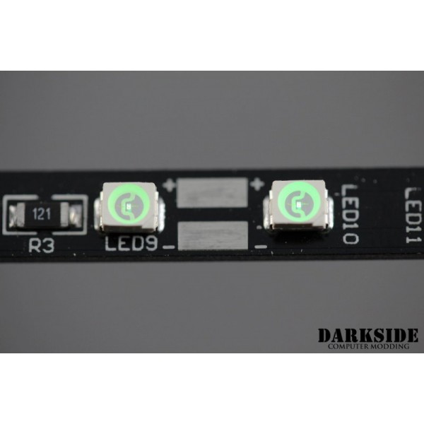 DarkSide 7.75" CONNECT Dimmable Rigid LED Strip - Green (DS-0313)