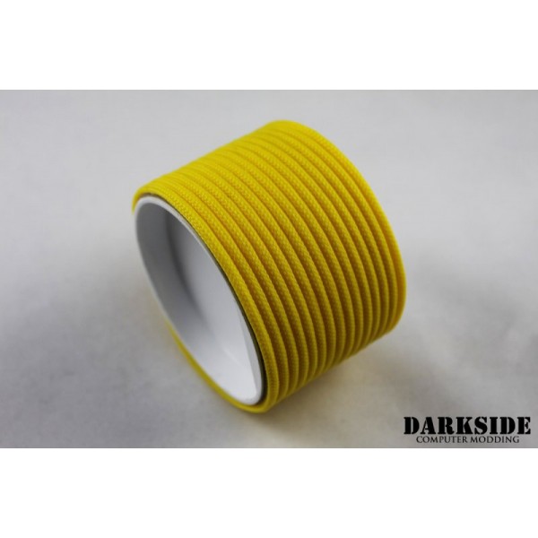 Darkside 4mm (5/32") High Density Cable Sleeving - Yellow II (DS-0428)
