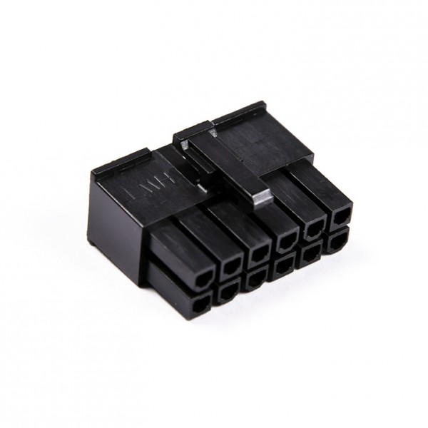 MMM 12-Pin Female Connector - Black (MOD-0246)