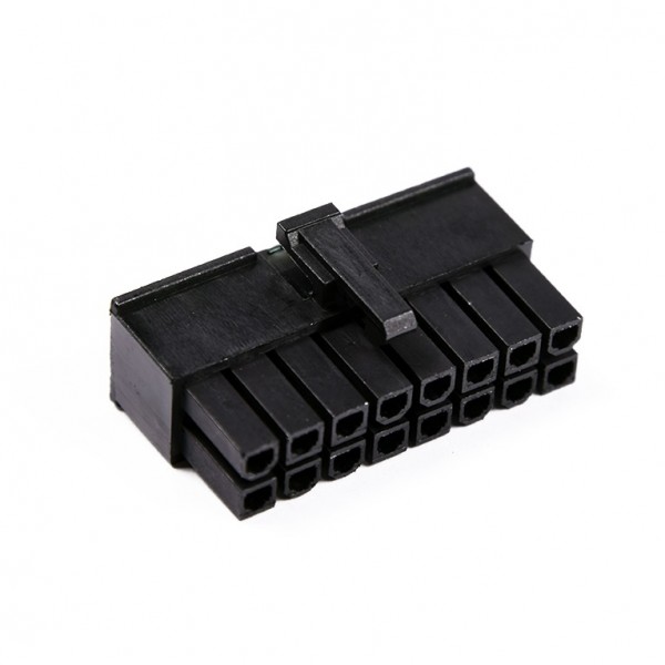 MMM 16-Pin Female Connector - Black (MOD-0245)