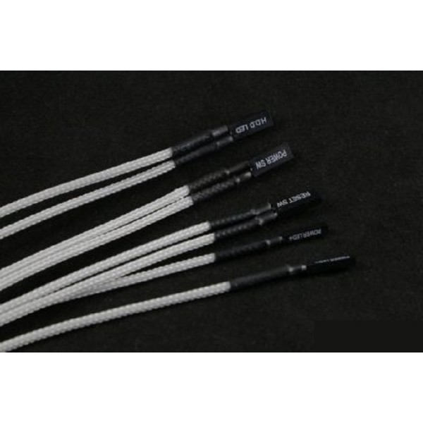 Darkside Front Panel I/O Connection Kit – Titanium Gray (DS-1125)