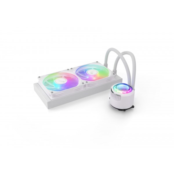 Valkyrie Jarn 240mm ARGB All-in-One CPU Cooler - White (VK-AIOJR240W)