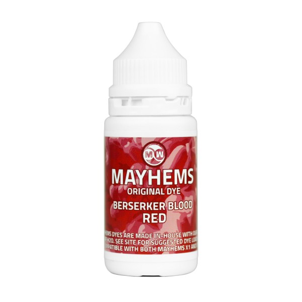 Mayhems - PC Coolant Dye - Original Series - Intense Color | 15 ml - Berserker Blood Red (MD15MLRE)