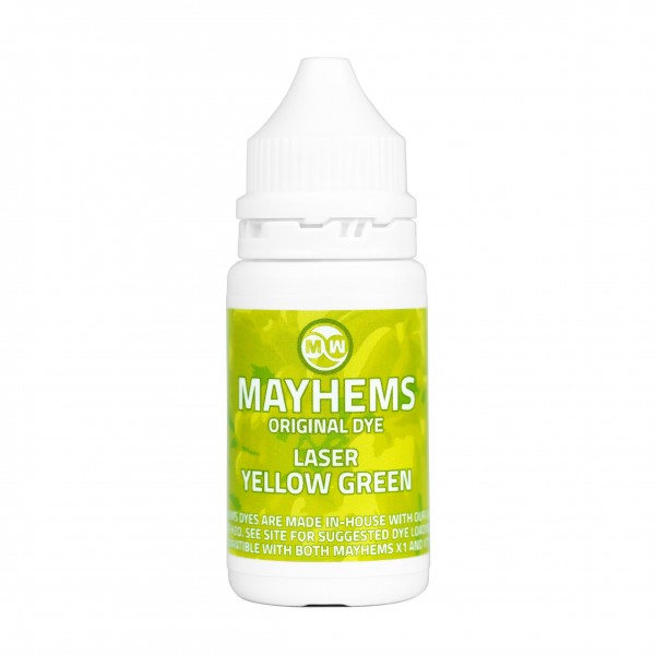 Mayhems - PC Coolant Dye - Original Series - Intense Color | 15 ml - Laser Yellow Green (MD15MLYG)