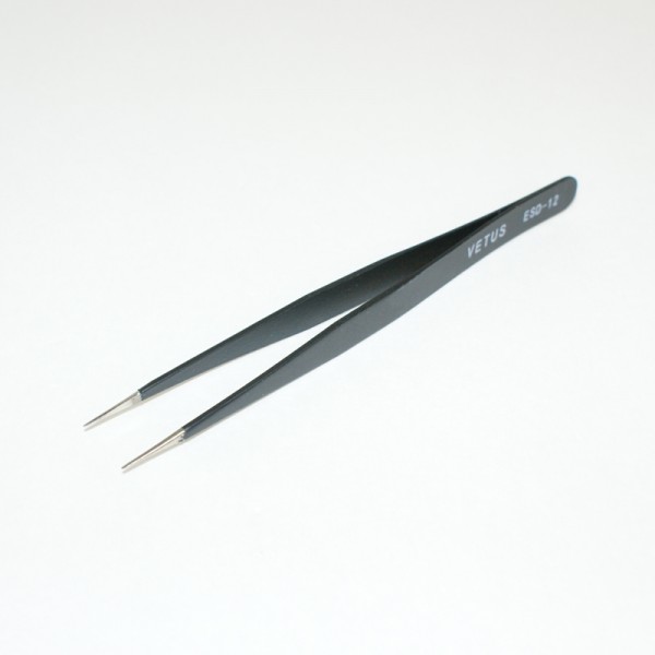 Vetus Professional Antistatic Precision Tweezers (ESD-12)