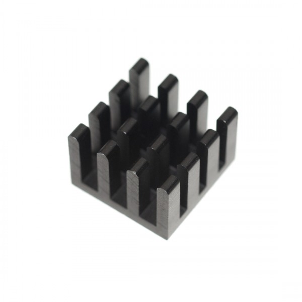 3M-8810 Aavid Thermalloy Premium Black Heat Sink - 14mm x 14mm x 10mm (3M-8810-14)