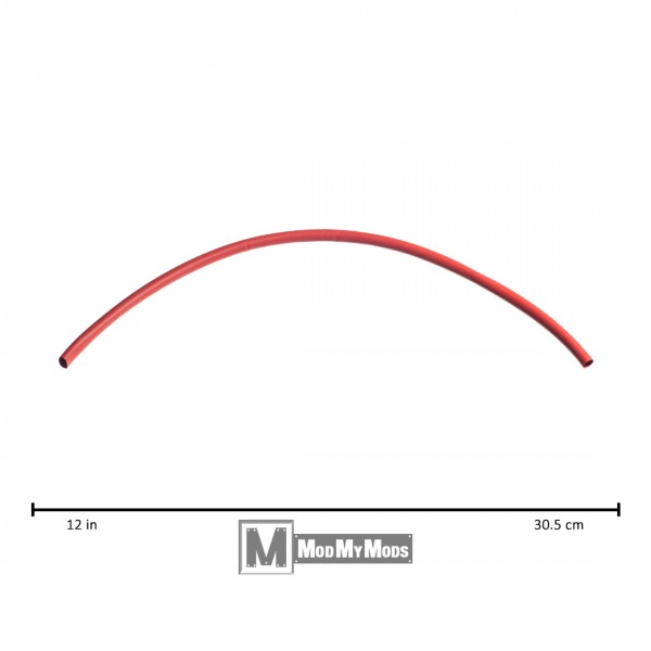 ModMyMods 1/4" (6mm) 3:1 Heatshrink Tubing - Red (MOD-0175)