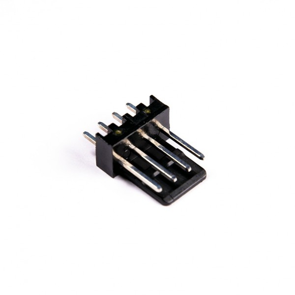 MMM 4-Pin Male Fan Header - Solder - Black (MOD-0252)