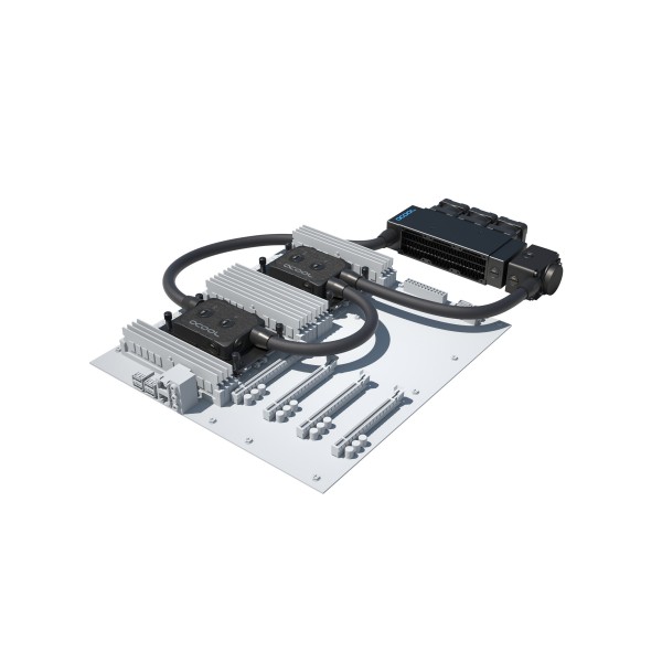 Alphacool ES 1U - 3 x 40 / 2x XPX Pro 1U / Eisstation 40 DC-LT 3600rpm (11858)