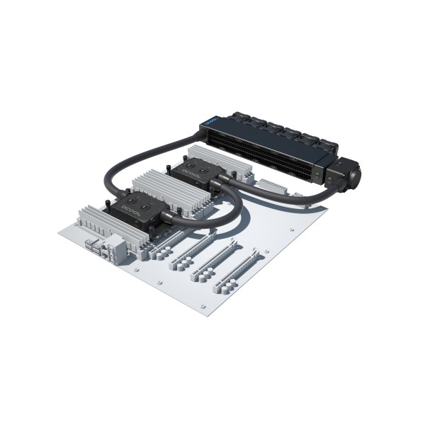 Alphacool ES 1U - 6 x 40 / 2x XPX Pro 1U / Eisstation 40 DC-LT 3600rpm (11861)