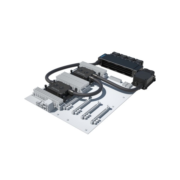 Alphacool ES Pro 1U - 4 x 40 / 2x XPX Pro 1U / Reservoir 1U - DDC310 (11878)