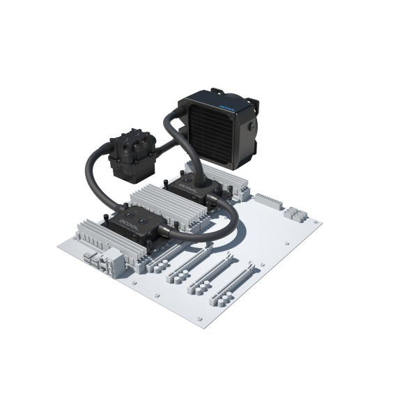 Alphacool ES Pro 3U - 1 x 120 UT / 2x XPX Pro 1U / Reservoir 2U - DDC310 (11890)