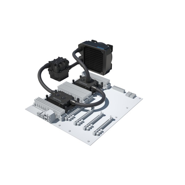 Alphacool ES Pro 3U - 1 x 120 XT / 2x XPX Pro 1U / Reservoir 2U - DDC310 (11891)