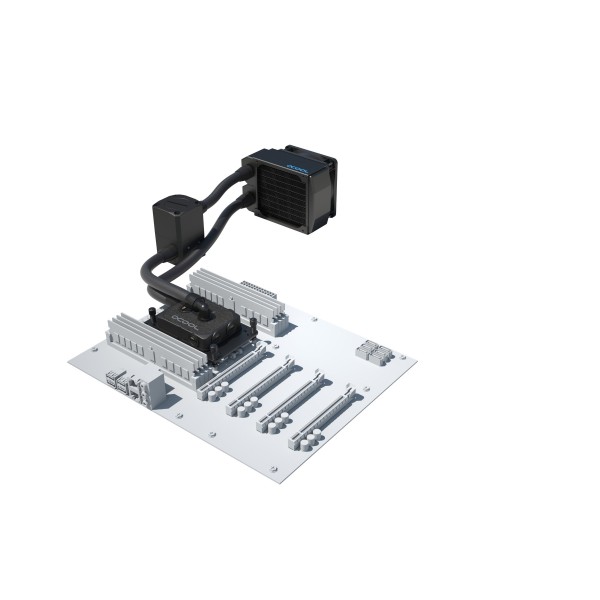 Alphacool ES Pro 3U - 1x 92 / XPX Pro 1U / Eisstation 80 DC-LT 3600rpm (11841)