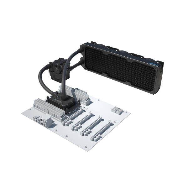 Alphacool ES Pro 4U - 3 x 120 ST / XPX Pro 1U / Reservoir 2U - DDC310 (11855)