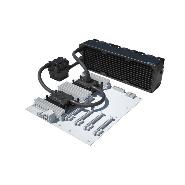 Alphacool ES Pro 4U - 3 x 120 UT / 2x XPX Pro 1U / Reservoir 2U - DDC310 (11925)