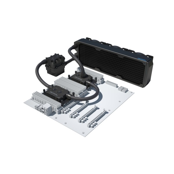 Alphacool ES Pro 4U - 3x120 XT / 2x XPX Pro 1U / Reservoir 2U - DDC310 (11926)