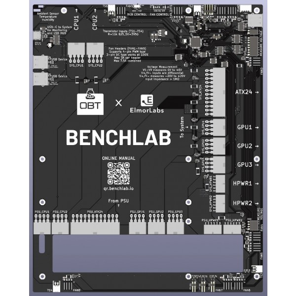 BENCHLAB Testing & Monitoring PCB (BENCHLAB-04)