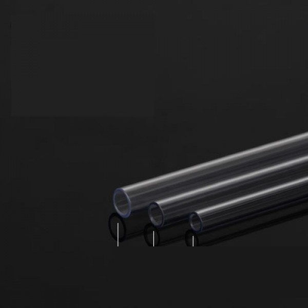 Barrow 12/8mm PETG Rigid HardTube (500mm) - Clear (PG1208-L-CLEAR)