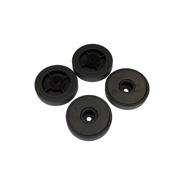 Phobya Case Feet M4x10 - 4 pcs. Black (1022280)