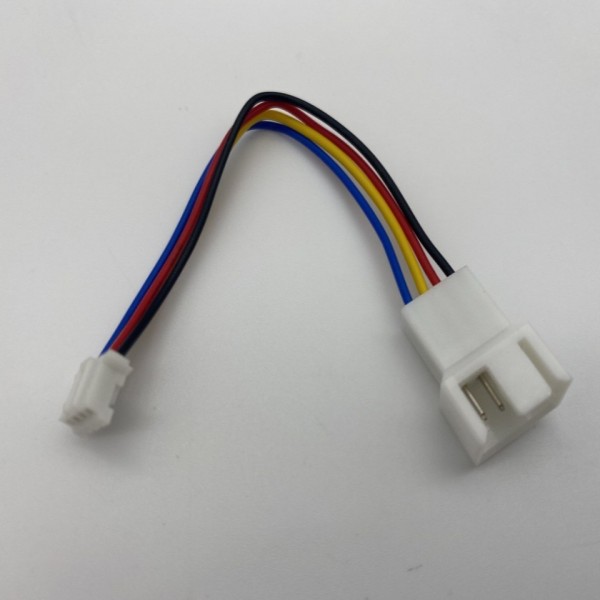 3/4-Pin Fan Connector (Male) to 4-Pin GPU Mini Fan Connector (Female) - (CAB152)