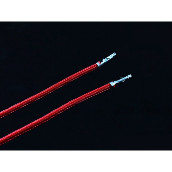 Darkside 12" (30cm) Female-Female Pre-Sleeved ATX and PCI-E Wire – Red (DS-0658)