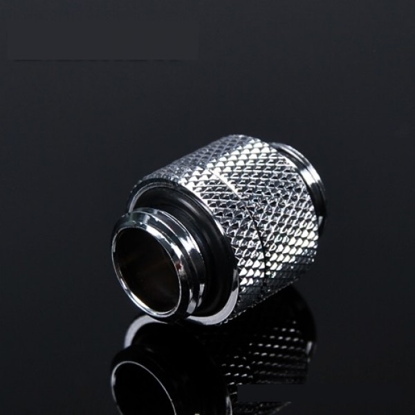 Barrow G1/4" Male to Male Anti-Twist Rotary Adaptor Fitting - Silver (TBX2D-02-Silver)