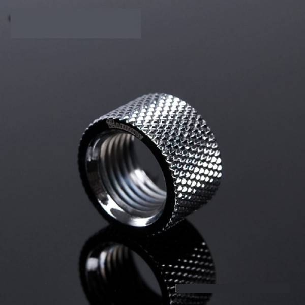 Barrow G1/4" 10.5mm Female to Female Extension Fitting - Silver (TBZT-A10-Silver)