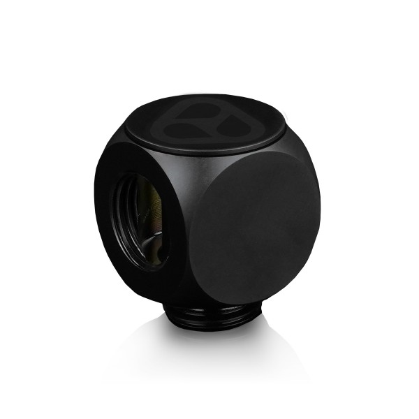 Thermal Grizzly DeltaMate Rotary Fitting - T - Black (TG-DM-FIT-0004)