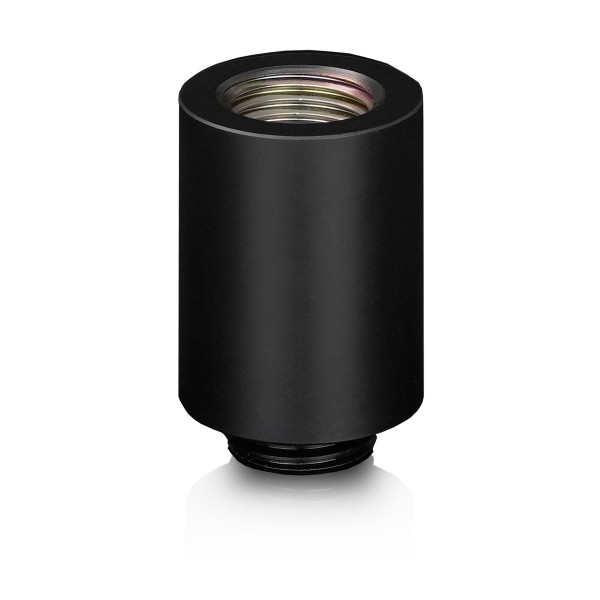 Thermal Grizzly DeltaMate 28mm Male to Female Extender Fitting - MF28 - Black (TG-DM-FIT-0008)