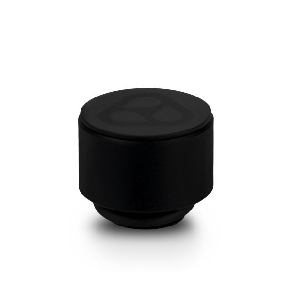 Thermal Grizzly DeltaMate G1/4" Drain Valve Fitting - Black (TG-DM-FIT-0012)
