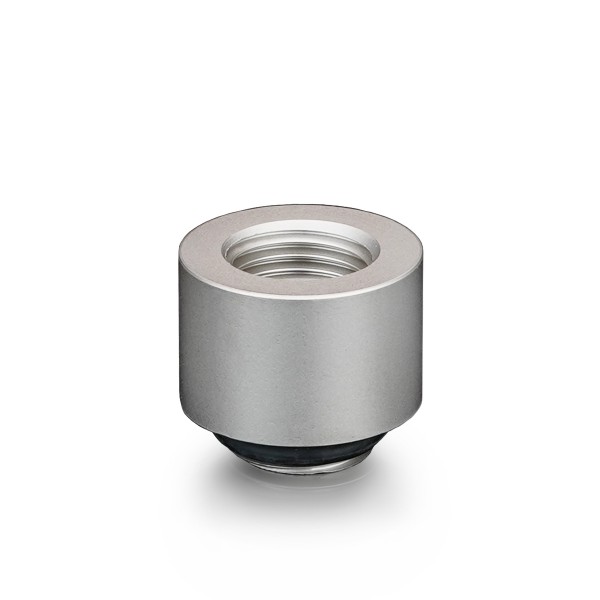 Thermal Grizzly DeltaMate 14mm Male to Female Extender Fitting - MF14 - Matte Nickel (TG-DM-FIT-0207)