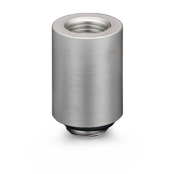 Thermal Grizzly DeltaMate 28mm Male to Female Extender Fitting - MF28 - Matte Nickel (TG-DM-FIT-0208)