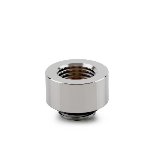 Thermal Grizzly DeltaMate 10mm Male to Female Extender Fitting - MF10 - Gloss Nickel (TG-DM-FIT-0306)