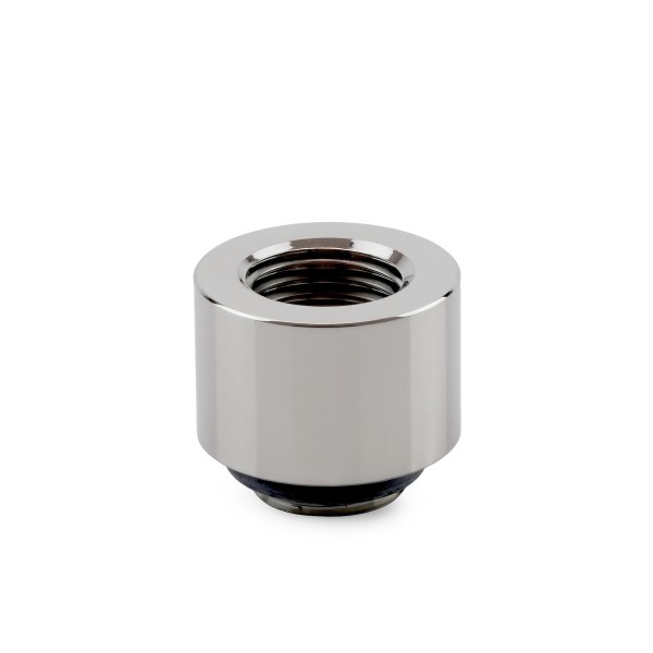 Thermal Grizzly DeltaMate 14mm Male to Female Extender Fitting - MF14 - Gloss Nickel (TG-DM-FIT-0307)