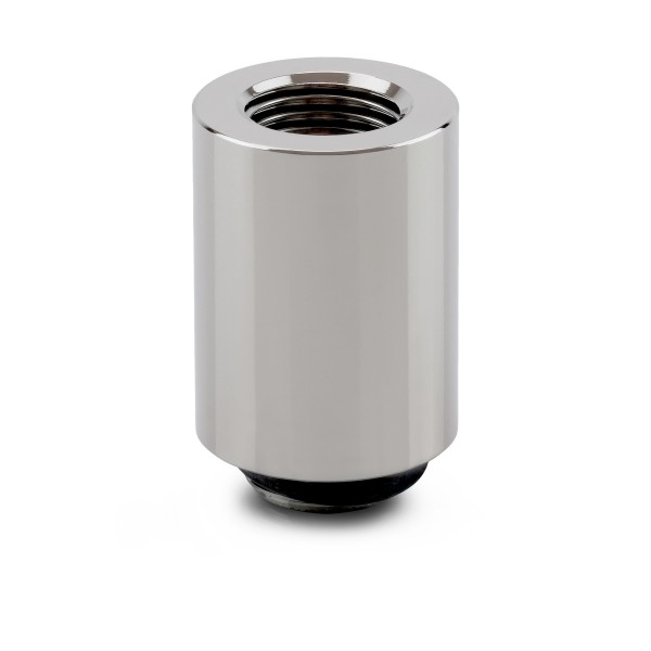 Thermal Grizzly DeltaMate 28mm Male to Female Extender Fitting - MF28 - Gloss Nickel (TG-DM-FIT-0308)