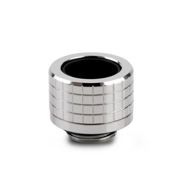 Thermal Grizzly DeltaMate 14mm HardTube Compression Fitting - HT14 - Gloss Nickel (TG-DM-FIT-0314)