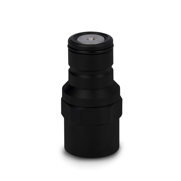Thermal Grizzly DeltaMate Quick Disconnect Fitting | Male Coupling - Female Thread - Black (TG-DM-QDC-0020)