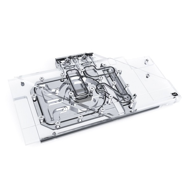 Alphacool Eisblock Aurora Acryl GPX-A Radeon RX 6800/6800XT Strix/TUF with Backplate (11955)