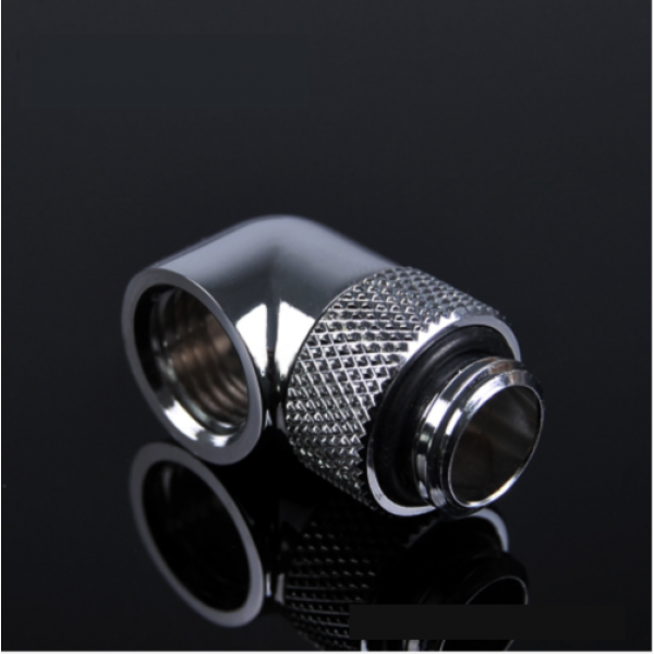 Barrow G1/4" 90 Degree Rotary Adaptor Fitting - Silver (TWT90-V2.5-Silver)